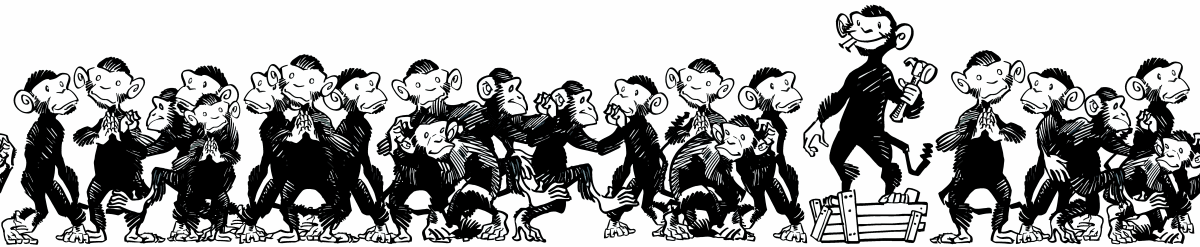 The Attention Builders line of monkeys.